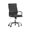 Flash Furniture Black LeatherSoft Roller Wheel Executive Chair GO-2286H-BK-BK-RLB-GG - alternate 6